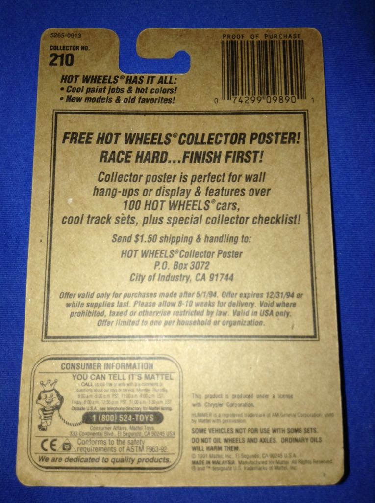 Dodge Viper RT/10 - Mainline toy car collectible - Main Image 2