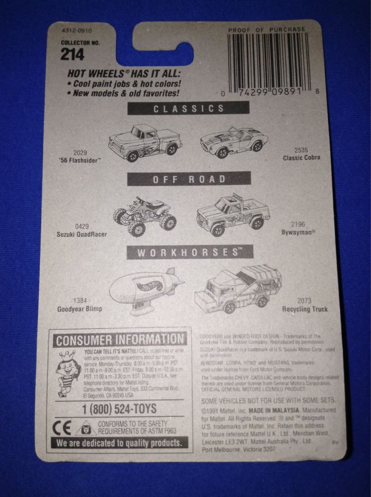 Swingfire - Mainline toy car collectible - Main Image 2