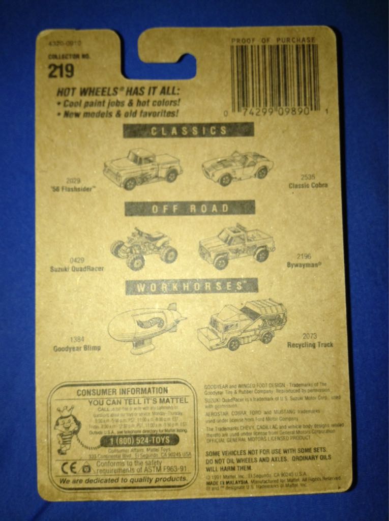 Gulch Stepper ‘91 - Mainline toy car collectible - Main Image 2