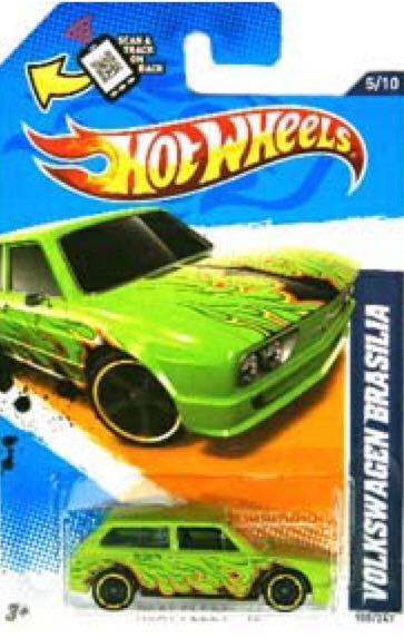 Volkswagen Brasilia - HW Collector Series - Heat Fleet toy car collectible - Main Image 2
