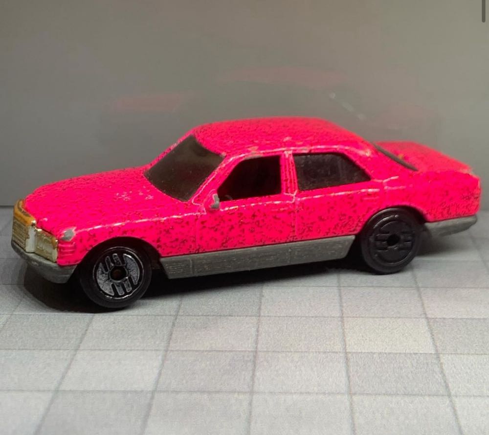 Mercedes 380 SEL - 1993 Hot Wheels toy car collectible - Main Image 3