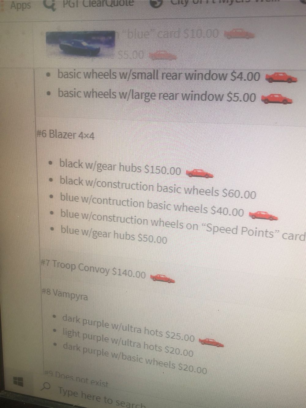 Blazer 4X4 - Mainline toy car collectible - Main Image 3