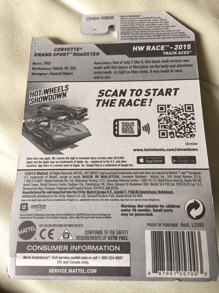 Hot Wheels - HW Race toy car collectible - Main Image 2