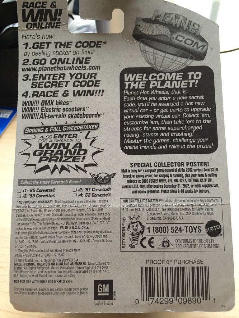 Hot Wheels - Race And Win toy car collectible - Main Image 2
