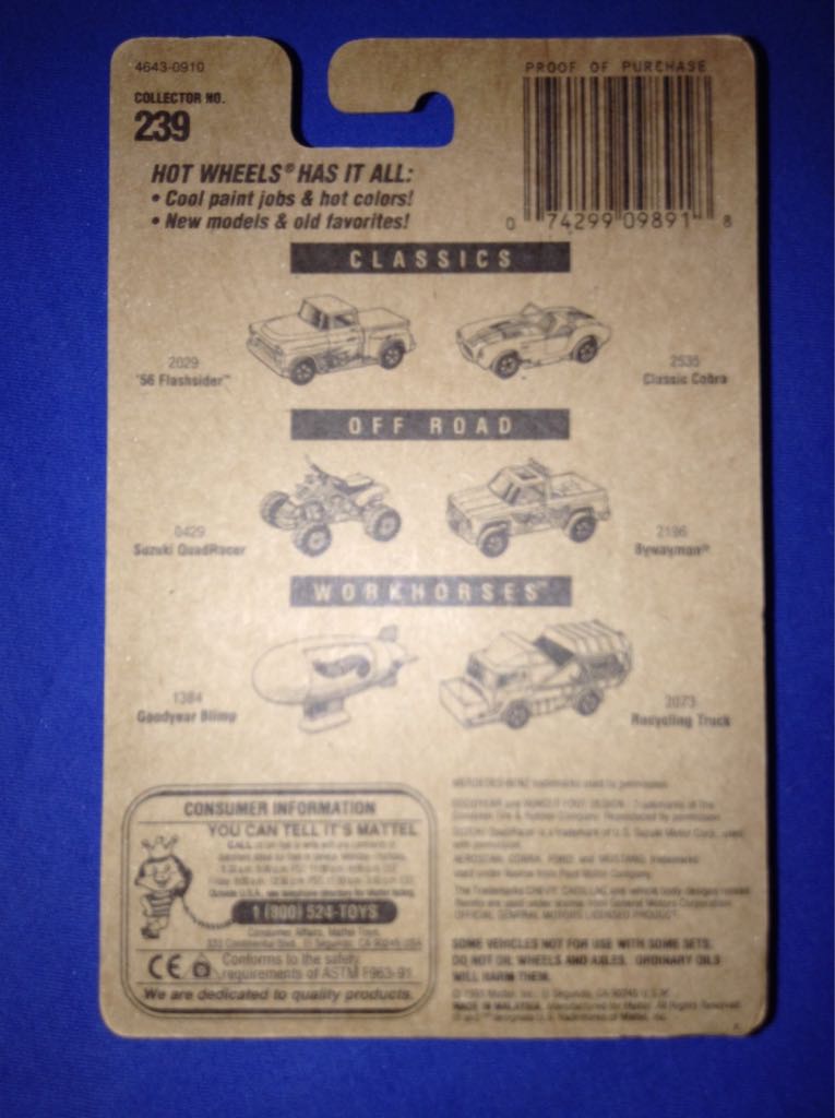 Mercedes-Benz Unimog - Mainline toy car collectible - Main Image 2