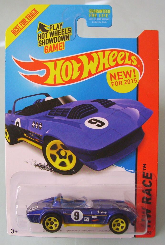 Corvette Grand Sport Roadster - HW Race - 2015 toy car collectible - Main Image 2