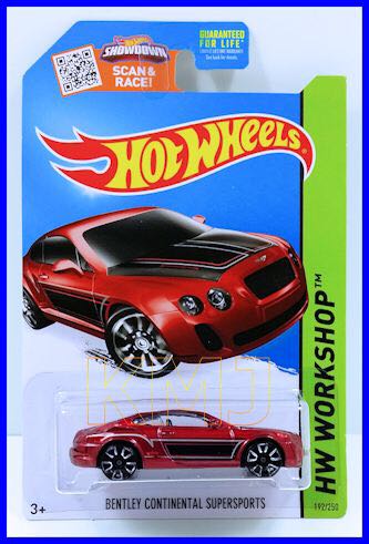 Bentley Continental Supersports - HW WORKSHOP toy car collectible - Main Image 2