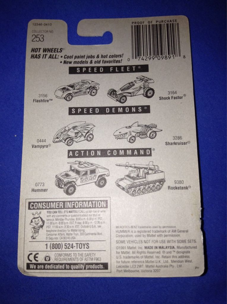 Mercedes 380SEL - Mainline toy car collectible - Main Image 2