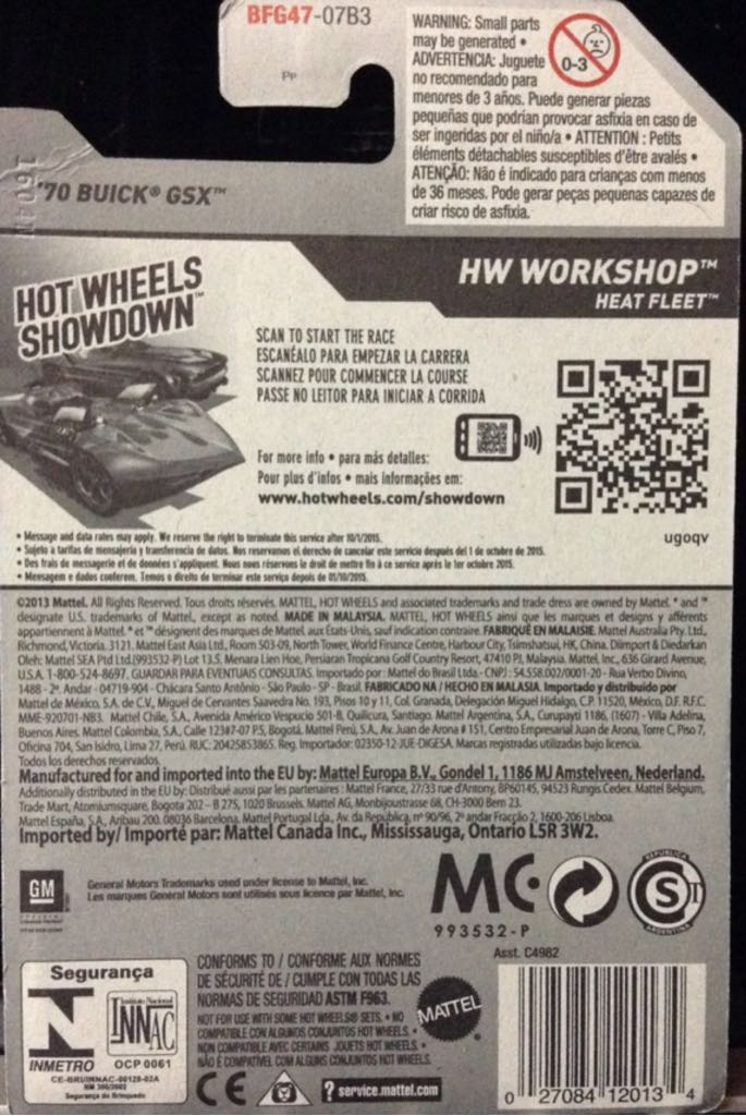 ’70 Buick GSX - 2014 Hot Wheels toy car collectible - Main Image 2