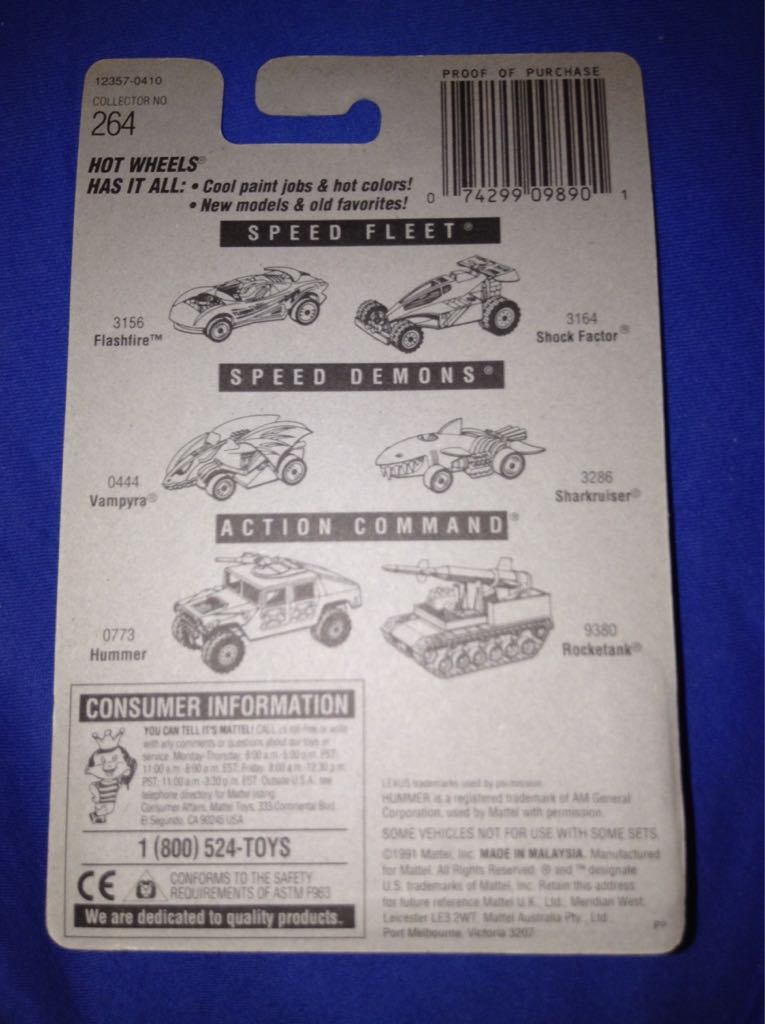 Lexus SC400 - Mainline toy car collectible - Main Image 2