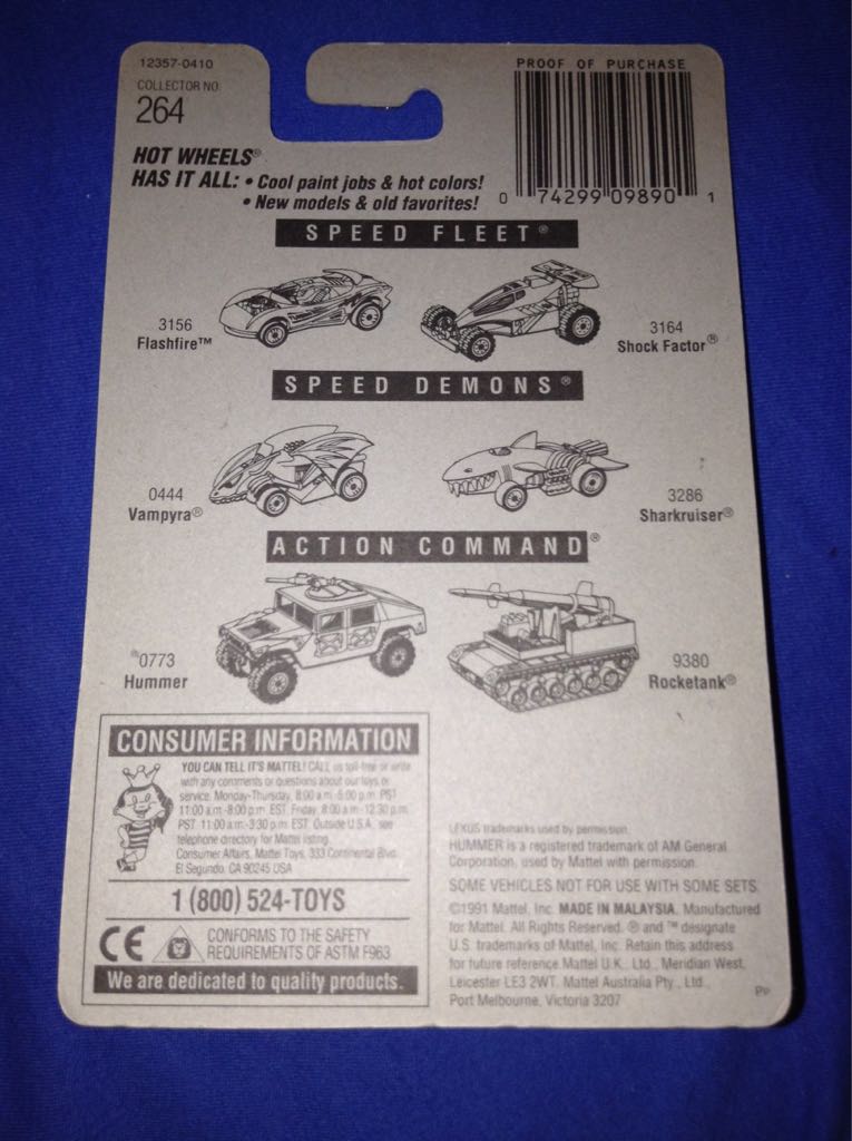 Lexus SC400 - Mainline toy car collectible - Main Image 2