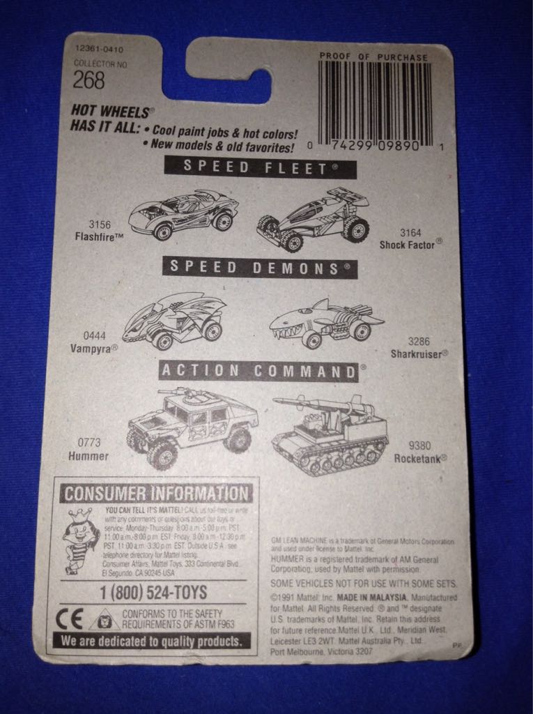 GM Lean Machine - Mainline toy car collectible - Main Image 2