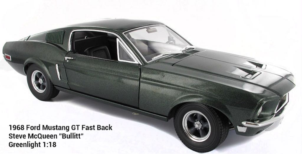 Ford Mustang GT Fast Back - Greenlight toy car collectible - Main Image 2