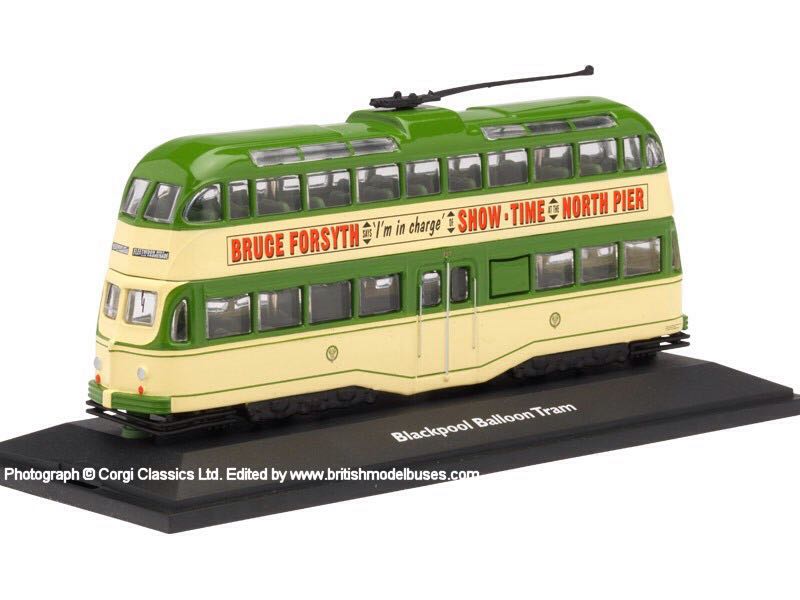 Atlas Editions Blackpool Balloon Tram - Atlas Editions toy car collectible - Main Image 2