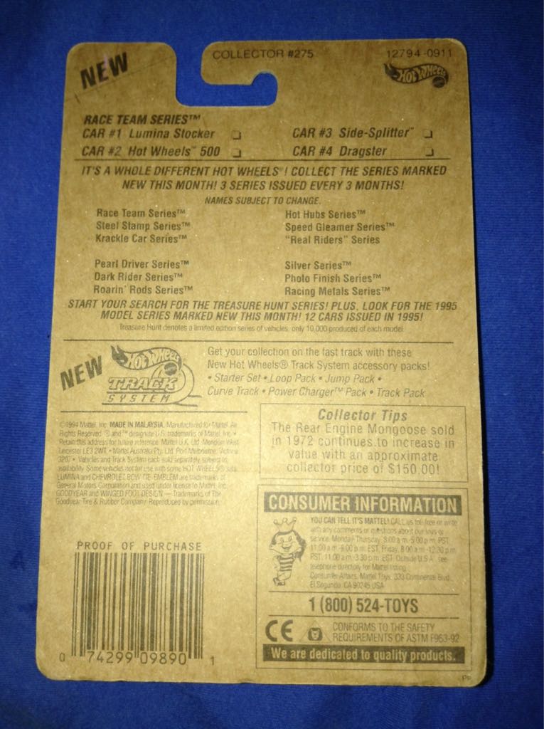 Lumins Stocker - Race Team Series toy car collectible - Main Image 2