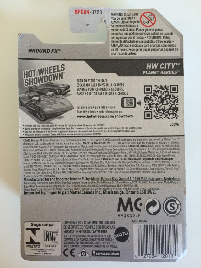 Ground FX - Planet Heroes toy car collectible - Main Image 2