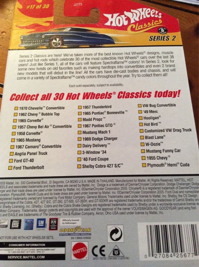 Dairy Delivery - 2006 Hot Wheels Classics #2 toy car collectible - Main Image 2