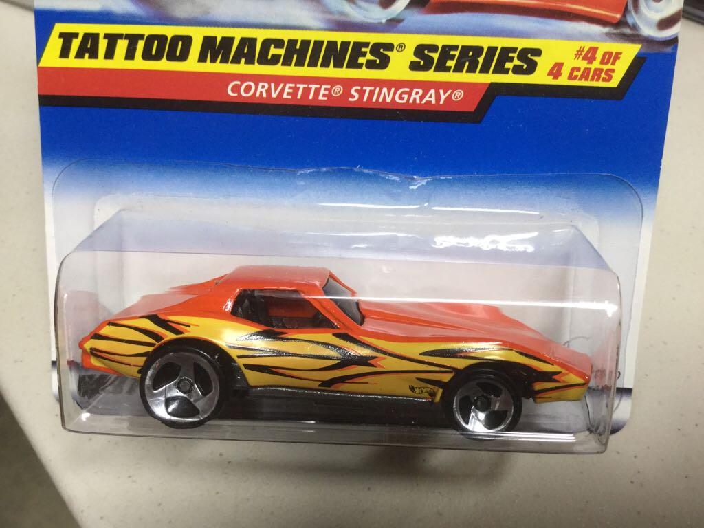 Corvette Stingray - Tattoo Machines Series toy car collectible - Main Image 1