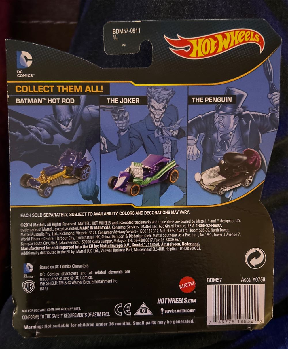 Robin - DC Comics toy car collectible - Main Image 2