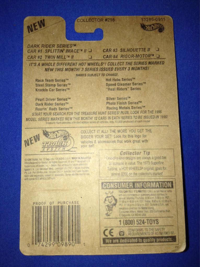 Twin Mill II - Dark Rider Series toy car collectible - Main Image 2