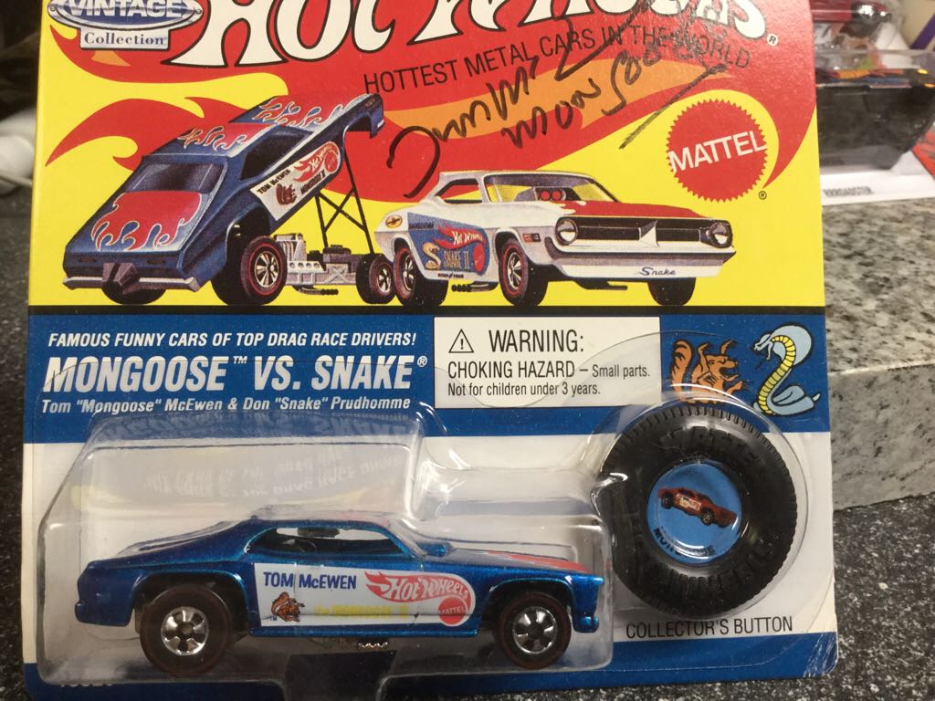 Mongoose Vs Snake  toy car collectible - Main Image 1