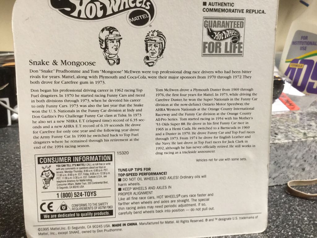 Mongoose Vs Snake  toy car collectible - Main Image 2