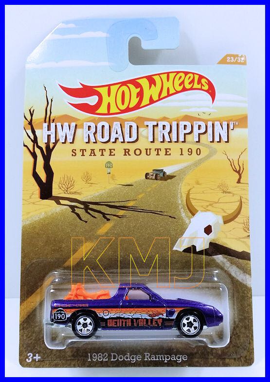 1982 Dodge Rampage - 2014 HW Road Trippin’ toy car collectible - Main Image 2