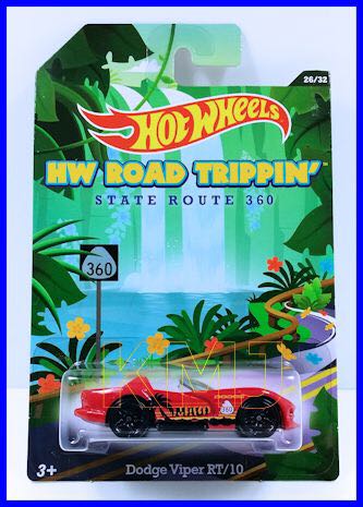Dodge Viper RT/10 - State Route 360 - Hw Road Trippin toy car collectible - Main Image 2