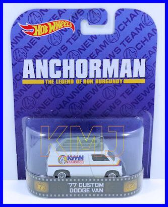 ’77 Custom Dodge Van - Anchorman: The Legend Of Ron Burgundy - 2014 Retro Entertainment Series toy car collectible - Main Image 2