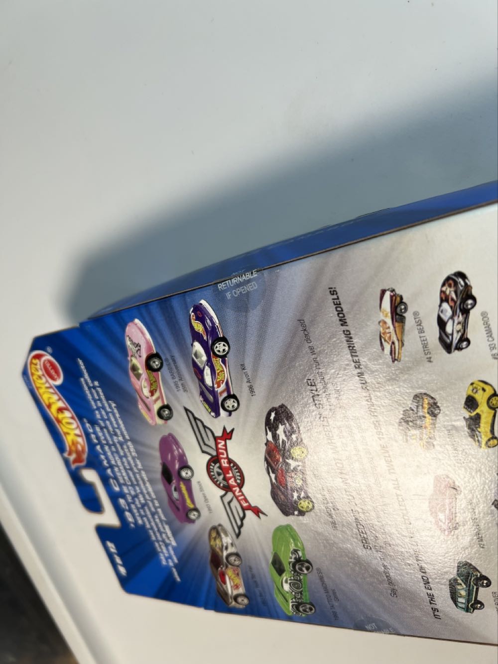 Camaro (’93) - 1999 Final Run toy car collectible - Main Image 3