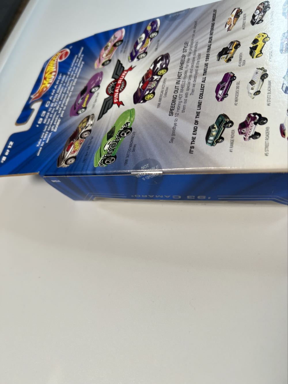 Camaro (’93) - 1999 Final Run toy car collectible - Main Image 4