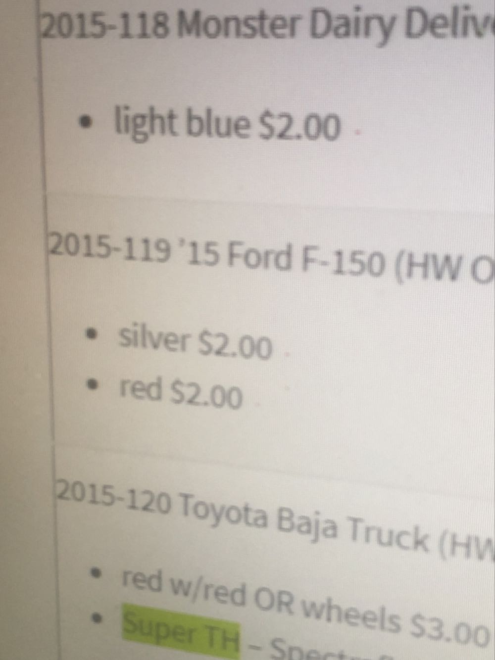 ’15 Ford F-150 - HW Off-Road - 2015 toy car collectible - Main Image 3