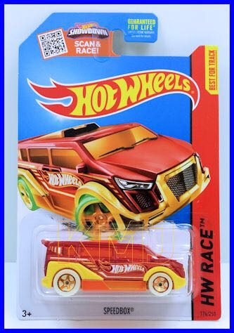 Speedbox - Hw Race - 2015 Night Storm toy car collectible - Main Image 2