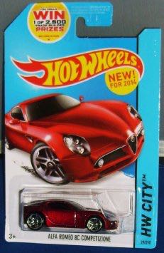 Alfa Romeo 8C Competizone - HW City - 2014 toy car collectible - Main Image 2