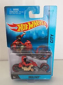 Skullface - Hot Wheels Motor Cycles toy car collectible - Main Image 2
