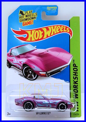 69 Corvette - HW WORKSHOP toy car collectible - Main Image 2