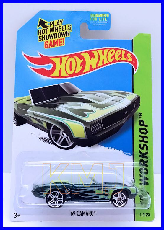 ’69 Camaro - HW Workshop - 2014 toy car collectible - Main Image 2