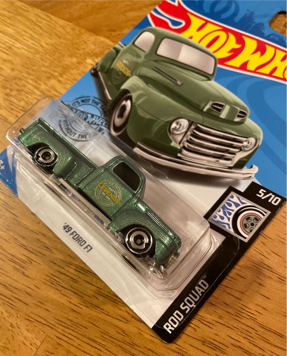 ‘49 Fоrd F1 - 2020 - HW Rod Squad™️ toy car collectible - Main Image 3