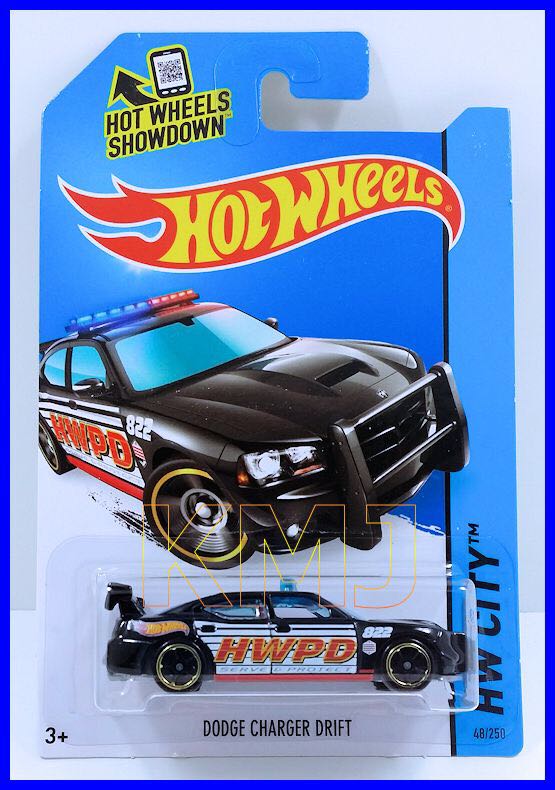 Dodge Charger Drift - HW City - 2014 toy car collectible - Main Image 2