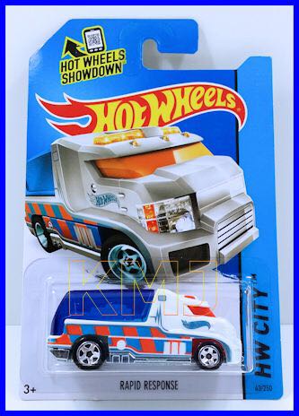 Rapid Response - HW City toy car collectible - Main Image 2