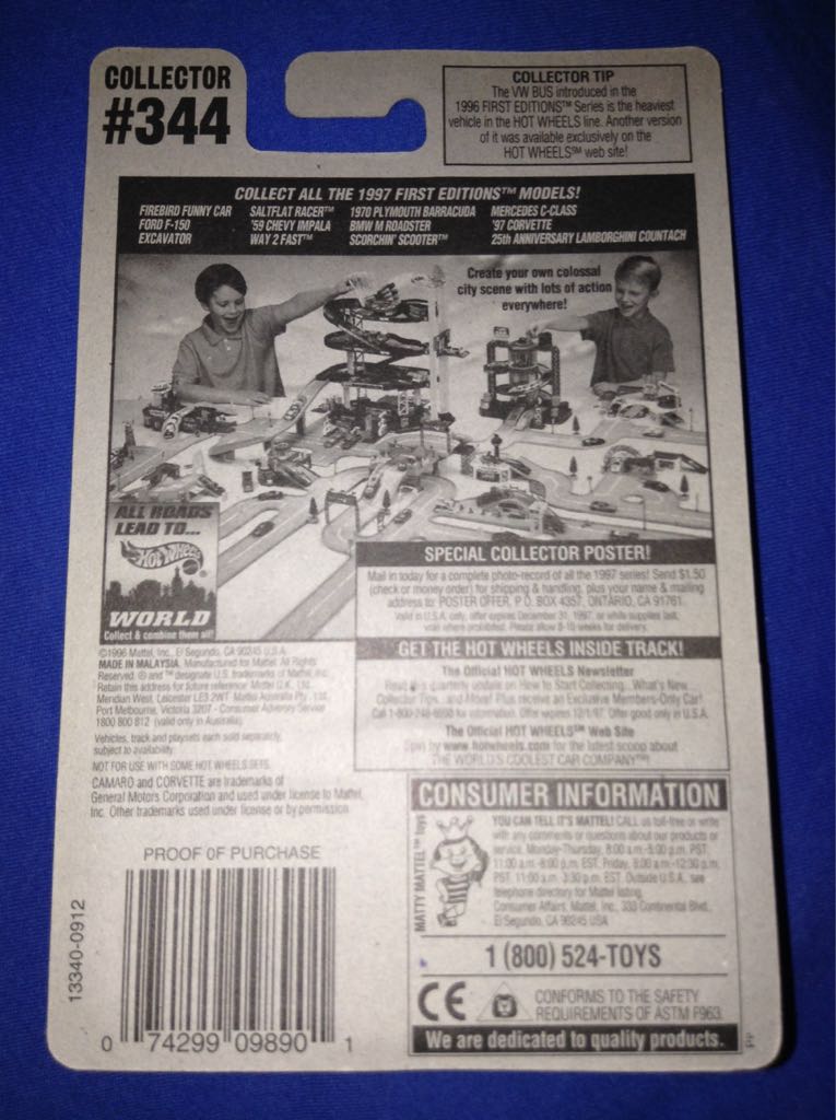 Camaro Convertible - Mainline toy car collectible - Main Image 2