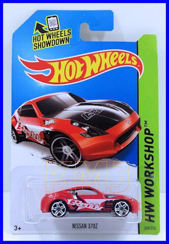 Nissan 370z - HW Workshop - 2014 toy car collectible - Main Image 2