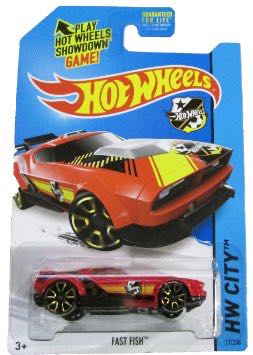 Fast Fish - HW City - 2014 toy car collectible - Main Image 2