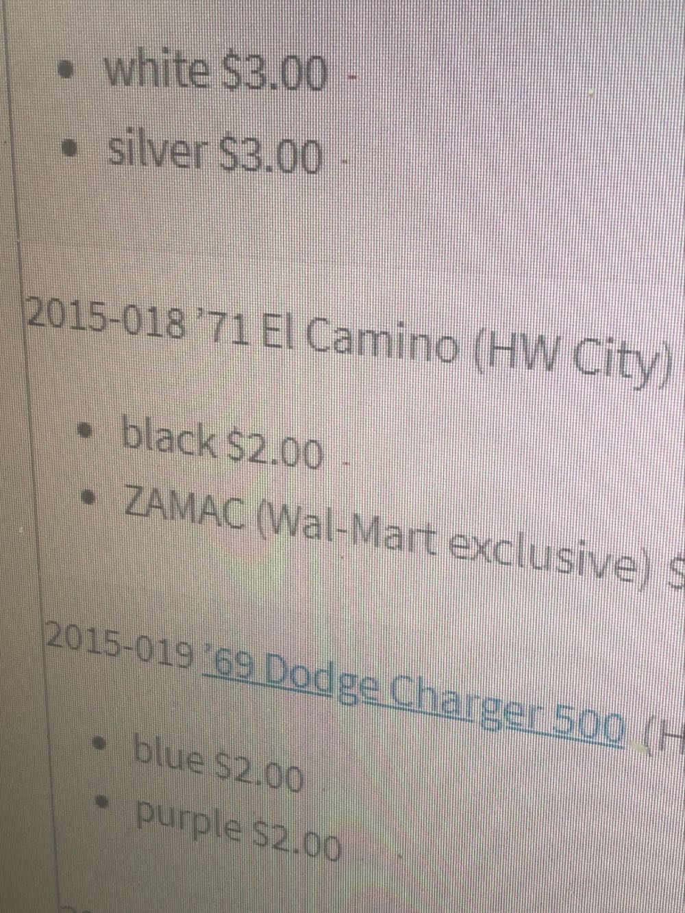 ’71 El Camino - HW Performance toy car collectible - Main Image 3