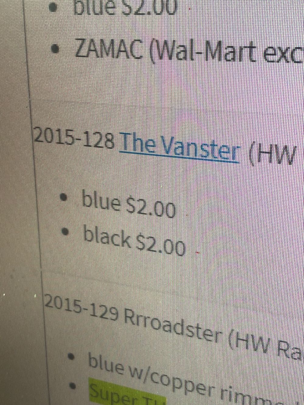 The Vanster - HW Race toy car collectible - Main Image 3