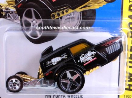 HW Poppa Wheelie - 2015 HW Off-Road - Stunt Circuit toy car collectible - Main Image 2