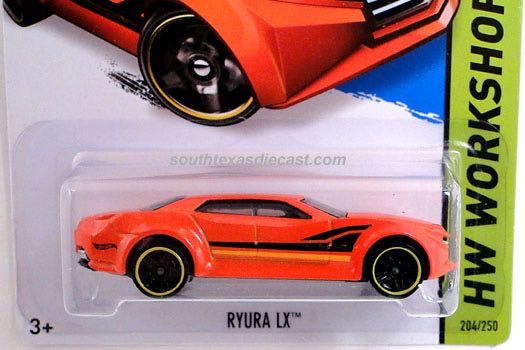 Ryura LX - HW Workshop - Night Burnerz toy car collectible - Main Image 2
