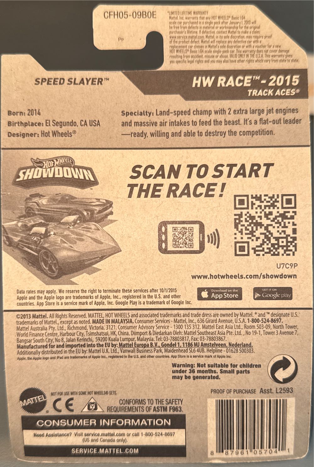 Speed Slayer - Track Aces toy car collectible - Main Image 3