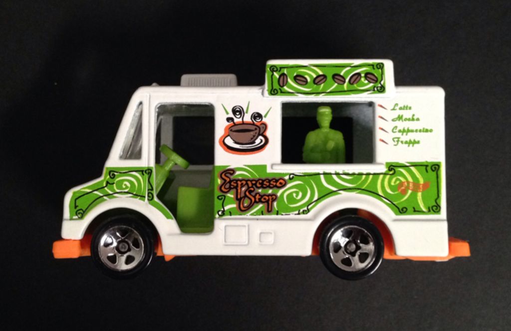 Food Truck Espresso Stop - City Center 5-Pack toy car collectible - Main Image 2
