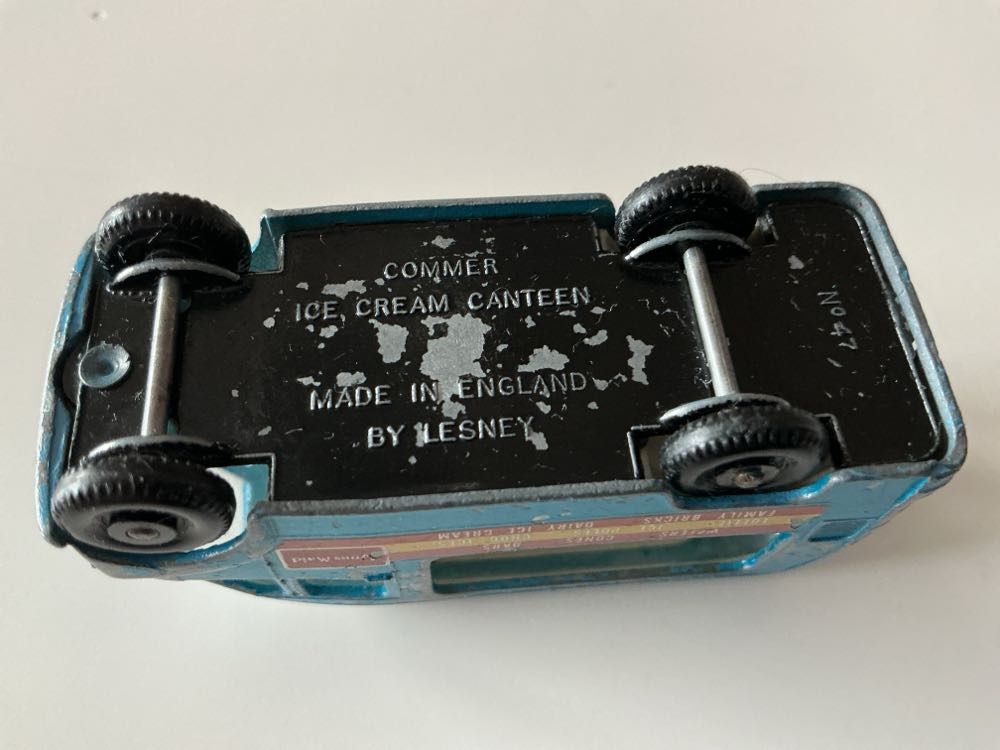 Lesney Ice Cream Canteen Commer - 1-75 Regular Wheels toy car collectible - Main Image 4